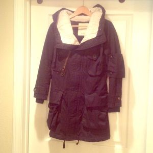 Waldes Winter Parka with Shearling Hood